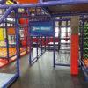 Blue Speckled rubber mats for indoor park