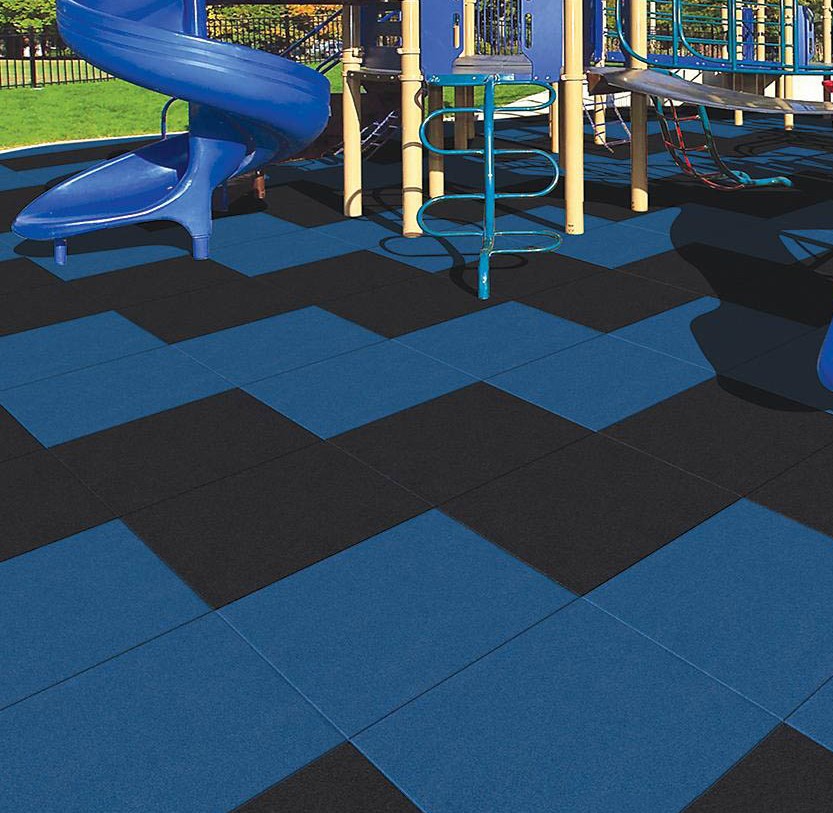Rubber Playground Tiles 