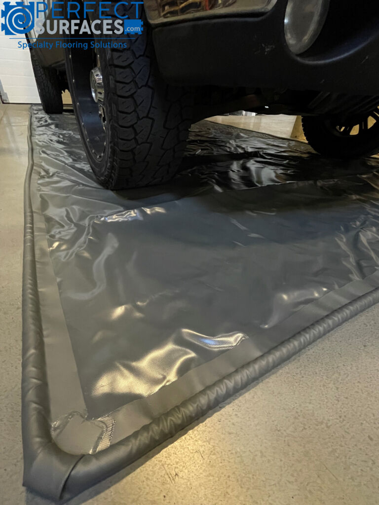 Containment Mat Garage Bodenmatte Aus Vinylpolyester 235 X 490 Cm  Wasserdicht